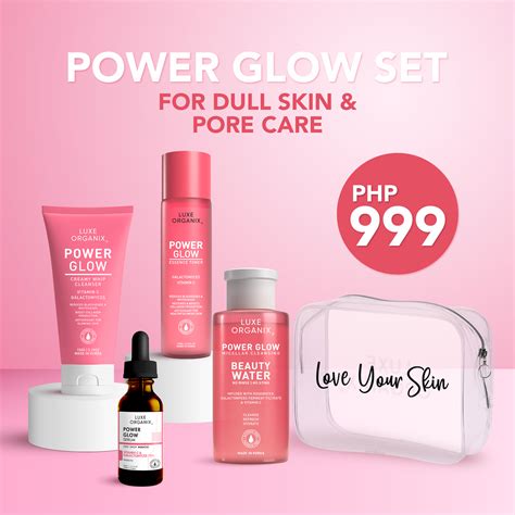 luxe organix power glow.